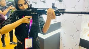India Presents Local Drone Defenses and Sniper Rifles at the International Police Expo