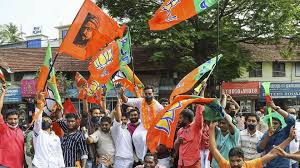 The BJP leads 22 wards in Thiruvananthapuram and appears poised to leave its mark on Kerala.