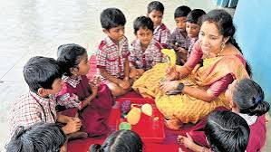 A Telangana government school teacher uses games, stories, and experiments to make math engaging