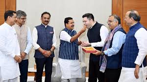 After the chairman approves the merger of seven MPs with the BJP, the AAP loses ground in the Rajya Sabha.