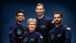 Indian astronaut Shubhanshu Shukla sets out on a space journey with the Axiom-4 mission.