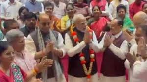 PM Modi felicitated at NDA meet over Operation Sindoor