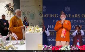 PM Modi Celebrates Sikkims 50 Years of Statehood in 