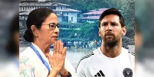 As violent turmoil forces Chief Minister Mamata to apologise, Messis Kolkata event planner is detained; police pledge to reimburse tickets.