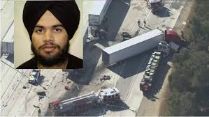 A friend of the undocumented Indian trucker who killed three people in a horrific California wreck said, 