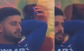 The BCCI punished Riyan Parag for vaping in the dressing room and bringing 