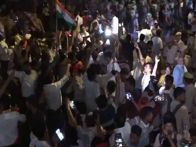Despite no police approval, anti-reservation demonstrators congregate at Jantar Mantar, leading to several arrests