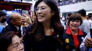 The new opposition leader in Taiwan warns of the possibility of a conflict with China.