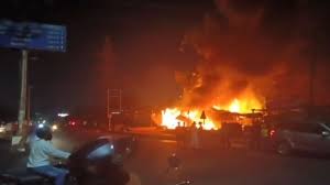 A major fire broke out in Tarini Market in Bhubaneswar, destroying around 15 establishments.