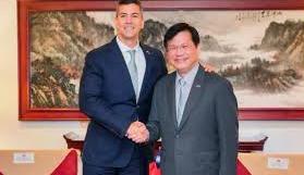 China advises the president of Paraguay to cut ties with Taiwan after he praises their friendship