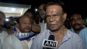 Newly elected Rajya Sabha MP Dilip Ray visits Puri Srimandir and offers prayers.