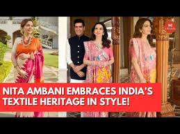 Nita Ambani at Vantara inauguration embraces India’s textile heritage in 2 breathtaking Manish Malhotra saree looks