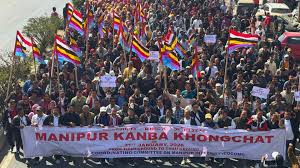 Thousands join in ‘Save Manipur’ demonstration, demand resettlement of displaced people, preservation of territorial integrity