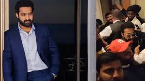 Watch as Jr. NTR loses his temper and yells at fans during the RRR event at the Royal Albert Hall.
