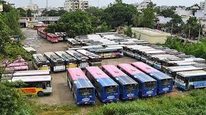 Bus Services in Several Districts Are Affected by the Telangana Transport Body Strike