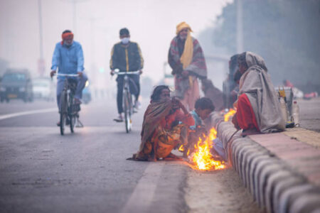 Odisha is experiencing a cold wave; temperatures are below 10°C, and a yellow warning is issued.