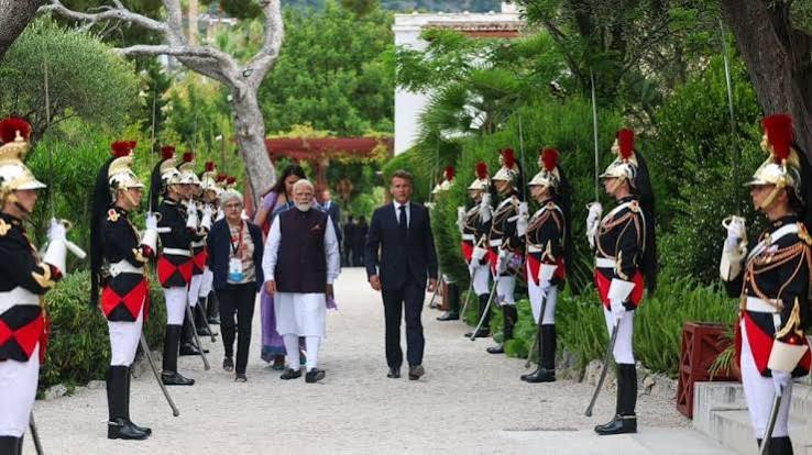 PM Modi will attend todays G7 summit in France