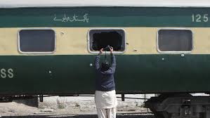 In Pakistan, a blast destroys several Jaffar Express bogies, injuring several