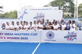 Odisha women win the 2025 Hockey India Masters Cup.