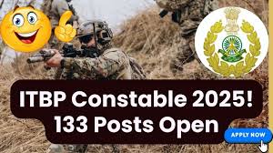 Apply for 133 positions under the sports quota for the 2025 ITBP constable recruitment.