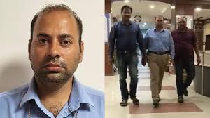 Odisha Vigilance arrests bank branch head and father in Rs 5.56 crore pension fund embezzlement case.
