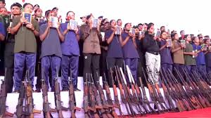 CM Sai claims that Bastar is now violence-free after 208 Naxalites in Chhattisgarh surrender.