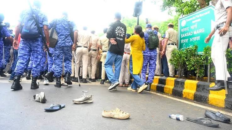 As the CJP protest in Delhi intensifies, Jantar Mantar is under heavy security