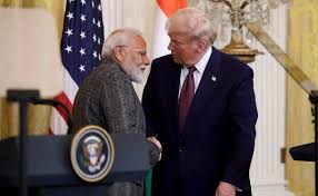 Trump commends PM Modi, saying, 