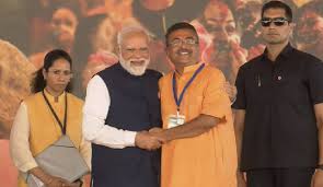 Suvendu Adhikari is sworn in as chief minister of West Bengal