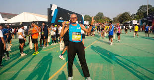 A 65-year-old retired Navy veteran overcomes diabetes to win 50 marathon trophies and 200 medals.