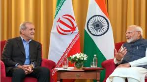 Modi talks with Irans president as tankers stall in Hormuz.