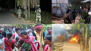 Malkangiri unrest: Odisha DGP attends the scene of violence and demonstrations over a decapitated womans body