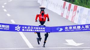 A Chinese android recently outran all humans in a half-marathon.